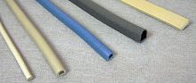 Silicone profile groovedindustrialextruded