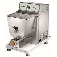 Combined pasta machine with cutter PF40ENwith mixing hopperwith extruder