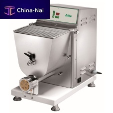 Combined pasta machine with cutter PF40ENwith mixing hopperwith extruder