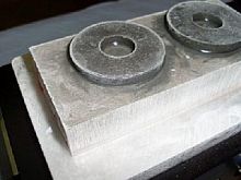 Mechanical clamping unit workpiece