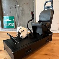 Helicopter simulator seat EHFCUfor pilot