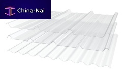 Polyester roofing sheet SIMPLE PEAU POLYESTERcorrugatedtranslucent