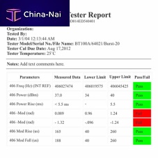 Test software LTS100 / LTS200for aeronautics