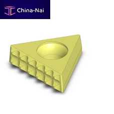 Carbide cutting insert TG-STDfor steeltriangularcoated