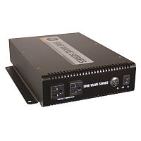 Sine wave DC/AC inverter low-voltage19" rackwith transfer switch