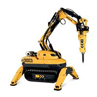 Remote-controlled demolition robot BROKK 120DIIfor the nuclear industry