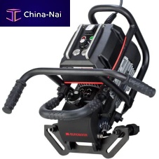 Electric beveling machine B60Shand-heldmobilefor weld seam preparation