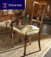 Classic dining chair G 601indoorfabricwalnut base