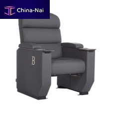 Fabric cinema seating ARES SOFT EASYhome cinemagraymotorized
