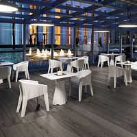 Contemporary chair frozenindooroutdoorpolyethylene