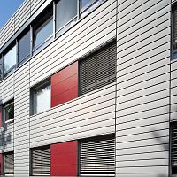 Panel cladding SHIPLAPzincverticalsustainable