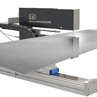 Stationary thickness gauge thicknessGAUGE C.Cglassfor thin materialsdry film