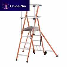 Wheeled step ladder MP-700-I. seriesplastic