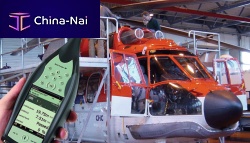 Helicopter engine vibration analyzer 3656-Aportablewith data loggeraccelerometer
