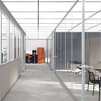 Fixed partition C100metalcommercialfor offices