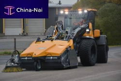 Loader sweeper 205dieselstreetdust