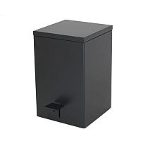 Bathroom trash can stainless steelbrushed stainless steelplastic