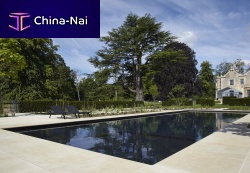 Outdoor swimming pool GLOUCESTERSHIREin-groundstonewith cover