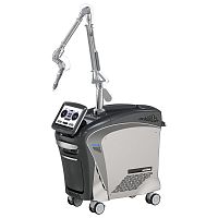 Skin rejuvenation laser PicoPeaktattoo removalNd:YAGtrolley-mounted