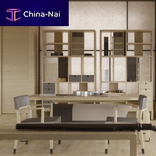 Contemporary shelf AVRAsucupirametalleather