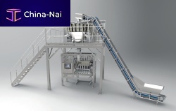 Automatic depositor multi-headsausagewith agitator
