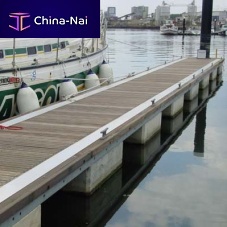 Dock float concrete