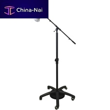 Hair growth phototherapy lamp Casque LED®trolley-mountedblue lightinfrared