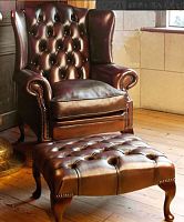 Chesterfield armchair STAMFORDleatherwing