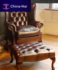 Chesterfield armchair STAMFORDleatherwing