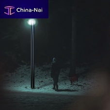 Garden bollard light BORNE ONYX for public spacescontemporaryaluminum