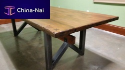Contemporary dining table solid woodrectangularhome