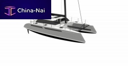 Catamaran LM 48 Catcruising-racing1-cabinwith enclosed cockpit
