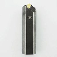 Solid milling cutter facefor aluminum alloys