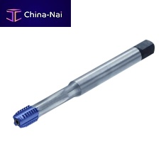 Blind hole machine tap XChangeHSScarbidefor cast iron