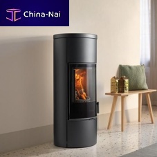 Wood heating stove E1245 kW...10 kWmulti-fuelfree-standing