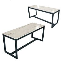 Airport table Communitylaminatewoodstone