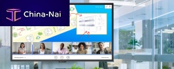 Conference table touch screen HB SERIESwall-mounted