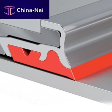 Cleaning scraper PR4Afor telescopic coversfor machining centersmetal