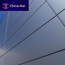 Sheet steel facade system QBISS ONE acousticmodularself-supporting