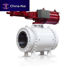 Ball valve with handwheeldouble block-and-bleed2-piece