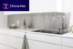 Stainless steel backsplash US