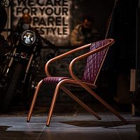 Contemporary lounge chair BICAlounge & BICAchair GENTSleatherupholsteredcustomizable color