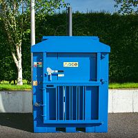 Vertical baling press 150front-loadingfor cardboardfor paper