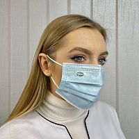 Type IIR surgical mask polypropylenegreenblue