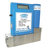 Thermal mass flow controller TMFC for gasstainless steelwith LCD display