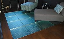 Patterned glass panel THE FINAL TOUCHtranslucentfor flooringhigh-resistance