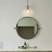 Wall-mounted bathroom mirror DAD2013contemporaryroundmetal