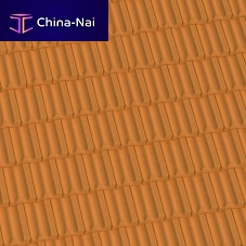 Interlocking roof tile MARSIGLIESEflatdual-channellarge