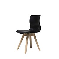 Contemporary chair WEBBYindooroaknylon