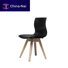 Contemporary chair WEBBYindooroaknylon